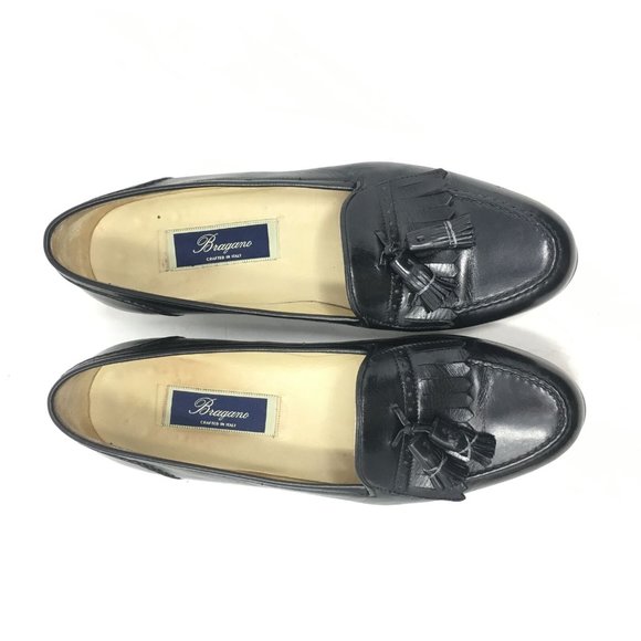 Bragano Cole Haan Loafers Shoes Size 9.5 Black main image 5